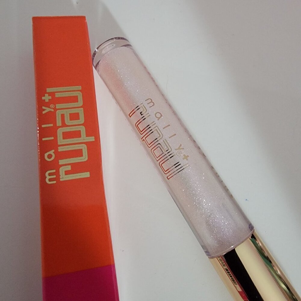 ❤️ Mally RuPaul spotlight disco shine lip gloss Translucent NEW ❤️